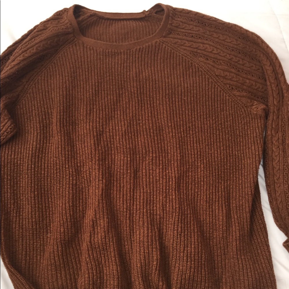 Knit long sleeves